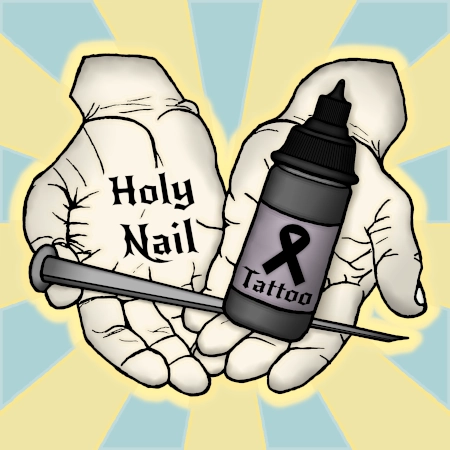 Holy Nail Tattoo Trauertattoos